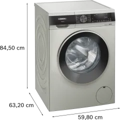 Siemens WG52A2ZXTR 10 Kg 1200 Devir Çamaşır Makinesi İnox