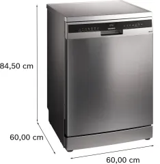 Siemens SN23II62KT 5+1 Programlı Home Connect Silver/Inox Bulaşık Makinesi