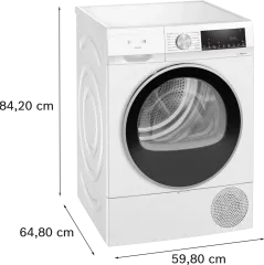 Siemens WQ42A201TR 9 Kg Isı Pompalı Kurutma Makinesi