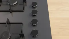 Siemens EO7C8PP30O 67 cm Silver Gazlı Ocak