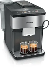 TP516RX3 Tam Otomatik Kahve Makinesi EQ500 classic connect Paslanmaz çelik, Siyah, Çıkarılabilir su tankı