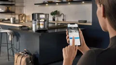 TQ713R03 Tam Otomatik Kahve Makinesi EQ700 integral Paslanmaz çelik, Çıkarılabilir su tankı